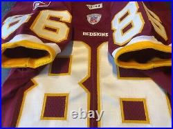 2003 Taylor Jacobs Washington Redskins Game Issued Reebok jersey