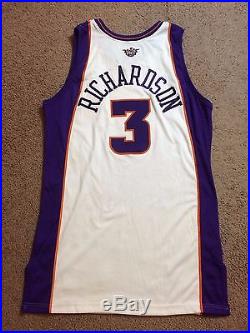2004/2005 Authentic Reebok Quentin Richardson Phoenix Suns Game Issued Jersey