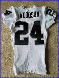 2004 Charles Woodson Oakland Raiders Game Worn/Used/Issued Jersey Team Sourced