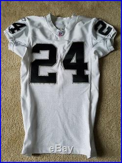 2004 Charles Woodson Oakland Raiders Game Worn/Used/Issued Jersey Team Sourced