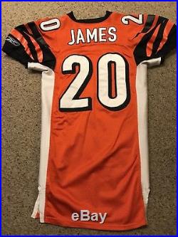 2004 Game Issued Worn Used Cincinnati Bengals Jersey Size 46