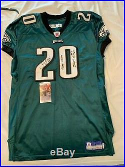 2004 Phila. Eagles Brian Dawkins Auto Signed Game-issued Jersey- Holy Grail
