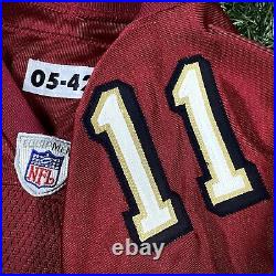 2005 Reebok NFL Game Issued Jersey San Francisco 49ers Alex Smith Autograph 42