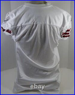 2005 San Francisco 49ers Blank Game Issued White Jersey Reebok 50 DP24072