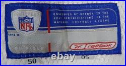 2005 San Francisco 49ers Blank Game Issued White Jersey Reebok 50 DP24072
