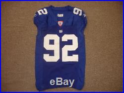 2006 Michael Strahan New York Giants Game Issued #92 Jersey