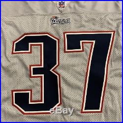 2006 Team Game Issued Patriots Rodney Harrison Silver Jersey