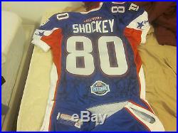 2007 NFL Football Pro Bowl Jerome Shockey #80 Game Issued Jersey