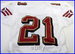 2007 San Francisco 49ers Frank Gore #21 Game Issued White Jersey 44 DP28540