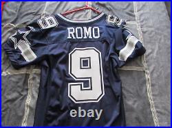 2007 Tony Romo Dallas Cowboys Reebok Game Issued Road Jersey