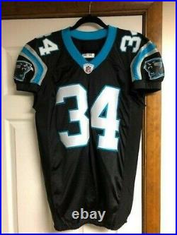 2008 Deangelo Williams Game Issued Carolina Panthers NFL Jersey Autographed PSA
