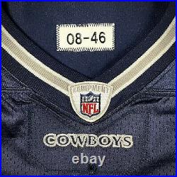 2008 Reebok NFL Game Issued Jersey Dallas Cowboys Dowayne Davis Syracuse Sz. 46