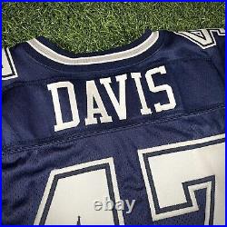 2008 Reebok NFL Game Issued Jersey Dallas Cowboys Dowayne Davis Syracuse Sz. 46