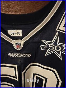 2009/2010 Dallas Cowboys Reebok game issued modified jersey Sean Lee size 48