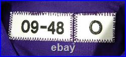 2009 Minnesota Vikings #92 Game Issued Purple Jersey 48 DP20349
