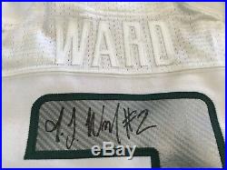 2009 Nike Oregon Ducks TJ Ward Game Player Issued Jersey Autographed Signed