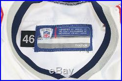 2009 Randy Moss Signed Inscribed New England Patriots Game Issue Jersey Loa