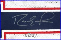 2009 Randy Moss Signed Inscribed New England Patriots Game Issue Jersey Loa