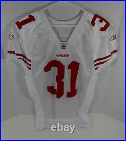 2009 San Francisco 49ers Donte Whitner #31 Game Issued White Jersey DP06210