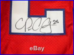 2010 Patrick Chung New England Patriots Game Issued Autographed Jersey #25