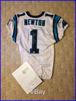 2011 Carolina Panthers Game Issued Cam Newton Rookie Jersey un Used Un Worn
