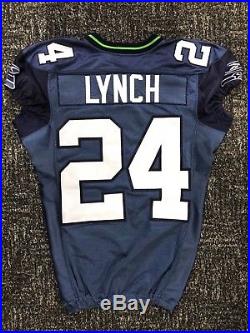 2011 Marshawn Lynch Seattle Seahawks Game Issued Jersey