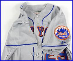 2011 New York Mets Ike Davis #29 Game Issued Grey Jersey 50 DP70701