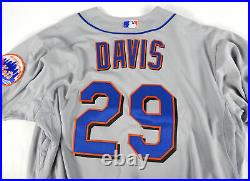 2011 New York Mets Ike Davis #29 Game Issued Grey Jersey 50 DP70701