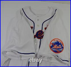 2011 New York Mets Jon Niese #49 Game Issued White Jersey 48 DP53217