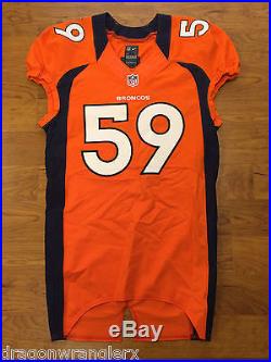 2012 Denver Broncos Danny Trevathan Game Issued Jersey un Used Un Worn Bears