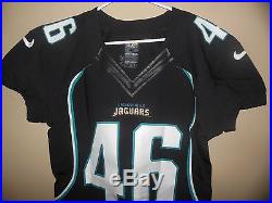 2012 Game Issued Jacksonville Jaguars Nike Football Jersey Used Worn