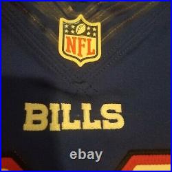 2012 Game Issued Nike Buffalo Bills Alex Carrington Jersey Size 48 PSA DNA Holo