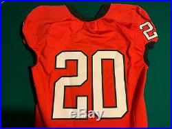 2012 Georgia Bulldogs Nike Game Worn / Issued Jersey Size40 #10 SEC Patch