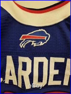 2012 Nike Game Issued/Used Buffalo Bills Tank Carder Jersey Size 42 PSA/DNA Cert
