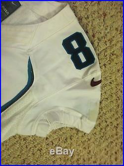 2012 Nike Jacksonville Jaguars Isaiah Stanback Signed Team Issued Game Jersey