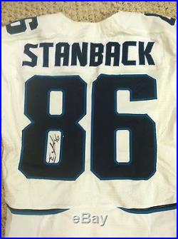 2012 Nike Jacksonville Jaguars Isaiah Stanback Signed Team Issued Game Jersey