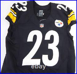 2012 Pittsburgh Steelers #23 Game Issued Black Jersey Nameplate Removed 44 2