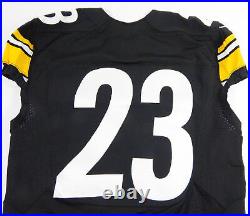 2012 Pittsburgh Steelers #23 Game Issued Black Jersey Nameplate Removed 44 2