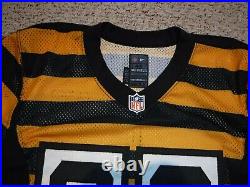 2012 Pittsburgh Steelers Game Issued Steelers Bumble Bee Jersey Brett Keisel