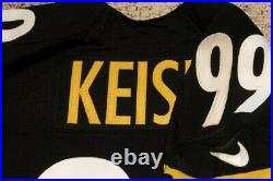 2012 Pittsburgh Steelers Team Issued Jersey Brett Keisel Game On Field Jersey