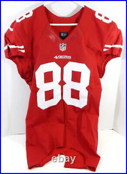 2012 San Francisco 49ers #88 Game Issued Red Jersey 42 DP26471