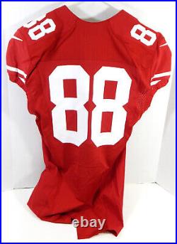 2012 San Francisco 49ers #88 Game Issued Red Jersey 42 DP26471