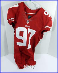 2012 San Francisco 49ers #97 Game Issued Red Jersey 44 DP34845