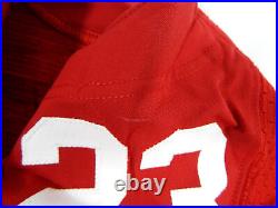 2012 San Francisco 49ers LaMichael James #23 Game Issued Red Jersey 38 79