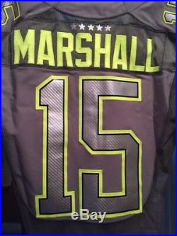 2013 Brandon Marshall Last Pro Bowl NFL Game Issued Jersey Chicago Bears COA
