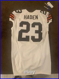 2013 Nike Cleveland Browns #23 Joe Haden Team Issued Game Jersey Signed Gators