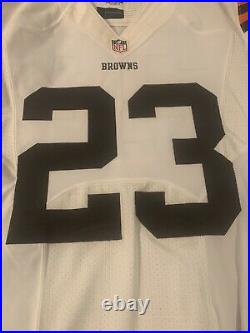 2013 Nike Cleveland Browns #23 Joe Haden Team Issued Game Jersey Signed Gators
