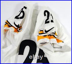 2013 Pittsburgh Steelers #25 Game Issued White Jersey 40 DP49499