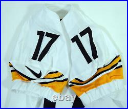2013 Pittsburgh Steelers Deon Cain #17 Game Issued White Jersey DP12917