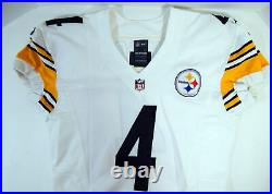 2013 Pittsburgh Steelers Wilson #4 Game Issued White Jersey 44 DP21205